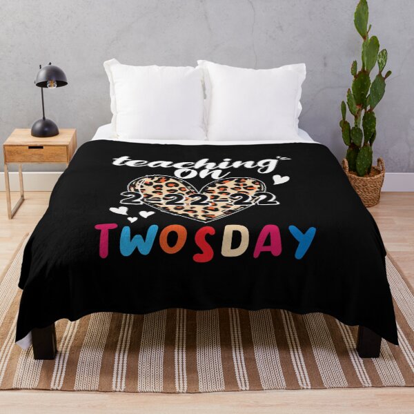 Item preview, Teaching On Twosday, Twosday Cool teachers gift, 2nd frebruary Funny teachers Quotes designed and sold by holigan.