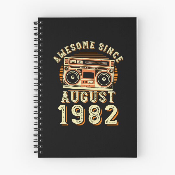 Item preview, Funny Birthday Quote, Awesome Since August 1982, Cool Birthday designed and sold by Estrytee.