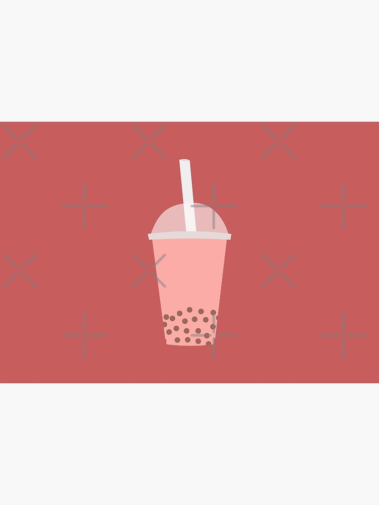 bubble-tea-in-pink-poster-for-sale-by-meyfair-redbubble