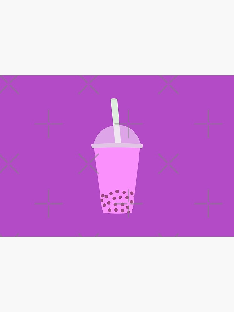"Bubble Tea in Purple" Poster for Sale by Meyfair Redbubble