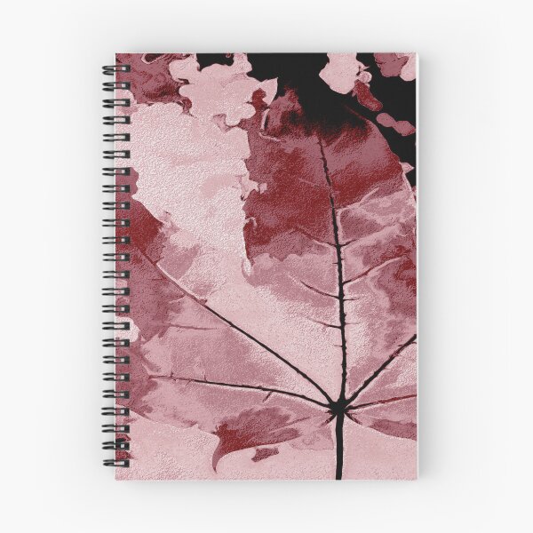 Item preview, Maple leaf with pink color designed and sold by SulkaCreative.
