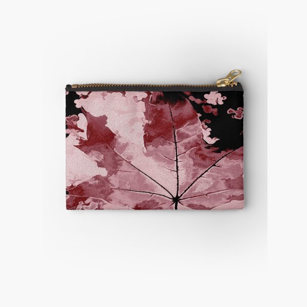 Item preview, Maple leaf with pink color designed and sold by SulkaCreative.