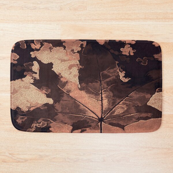 Item preview, Maple leaf with bronze color designed and sold by SulkaCreative.