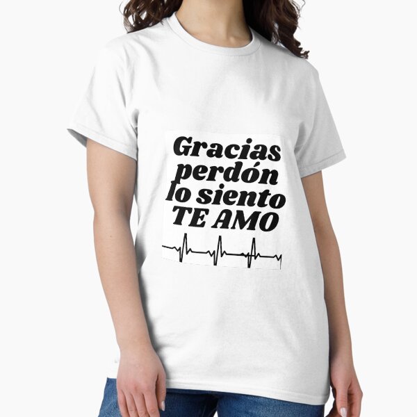 Item preview, Gracias, perdón, lo siento, te amo designed and sold by thanksgracias.