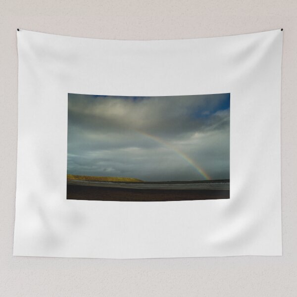 Item preview, Rainbow over Filey beach, North Yorkshire designed and sold by MichaelBShannon.