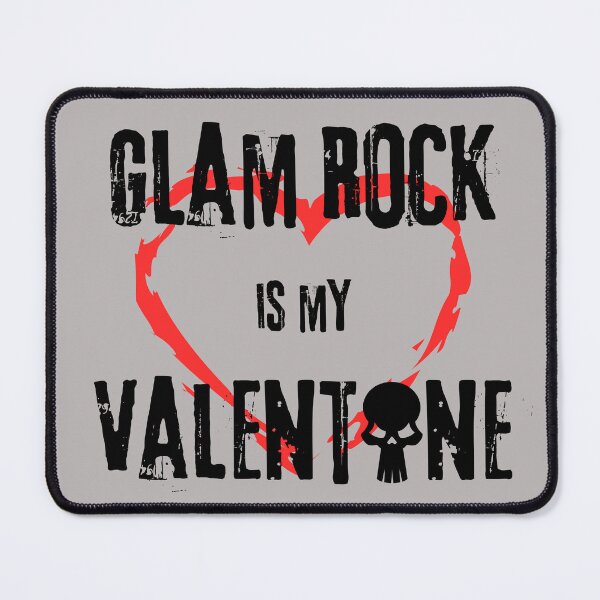 Item preview, GLAM ROCK IS MY VALENTINE designed and sold by BRBShop.