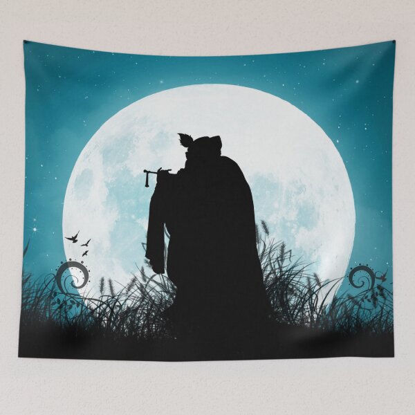 Item preview, Moonlight Shadow above Mystic Human Siluet designed and sold by BerryCats.