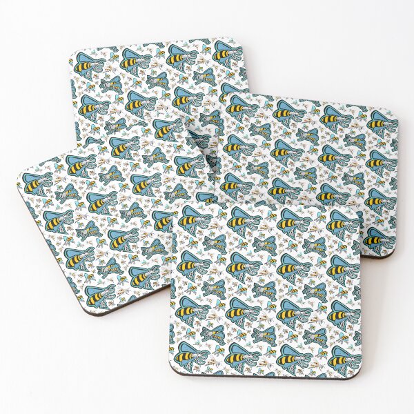 Item preview, Charming bee fashion pattern designed and sold by Annalee Beer.