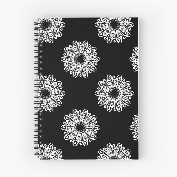 Item preview, Black and White Mandala Pattern designed and sold by thesnowwhyte.