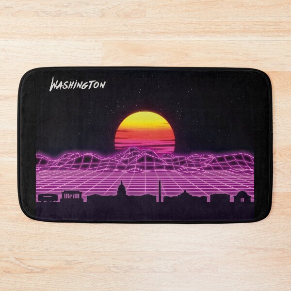 Item preview, Washington Skyline Neon Nights designed and sold by DFerraz.