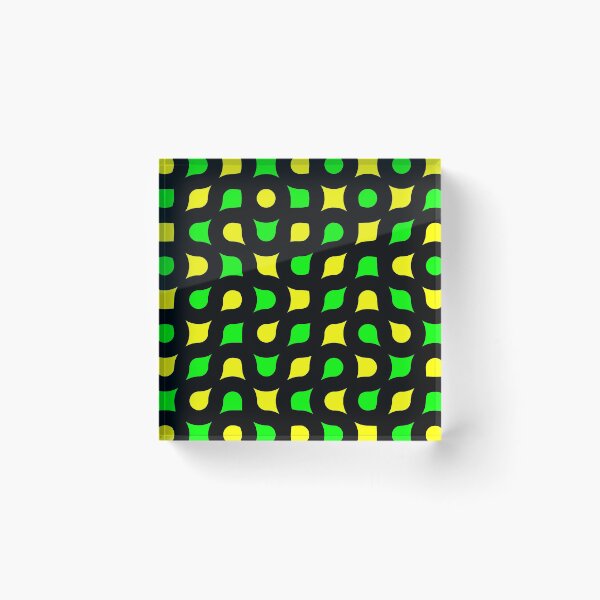 Item preview, Formas de color verde amarillo designed and sold by lalylaura.