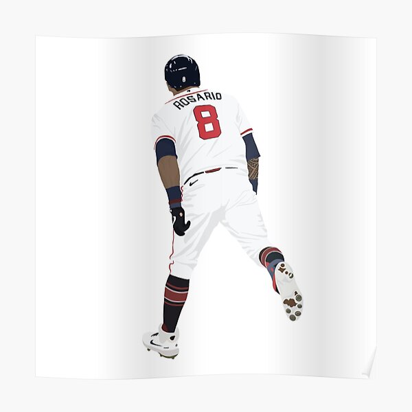 Eddie Rosario Sketch Digital Art by Bob Smerecki - Pixels