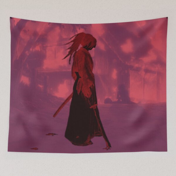 Item preview, Samurai X Fire Scene ORIGINAL by SillyFun designed and sold by SillyFun.