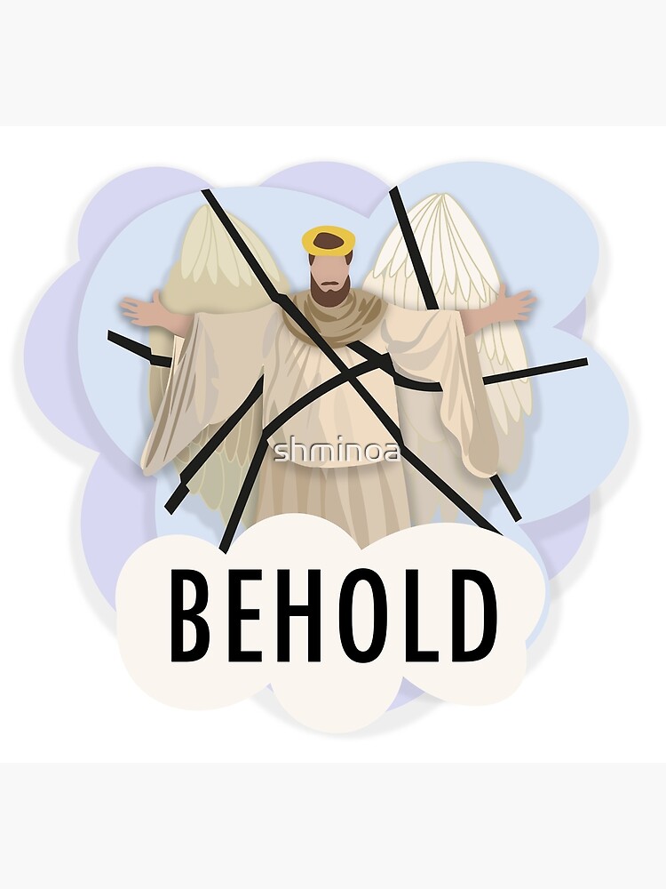 ""Behold" (The Nativity, Goes Wrong)" Photographic Print by shminoa