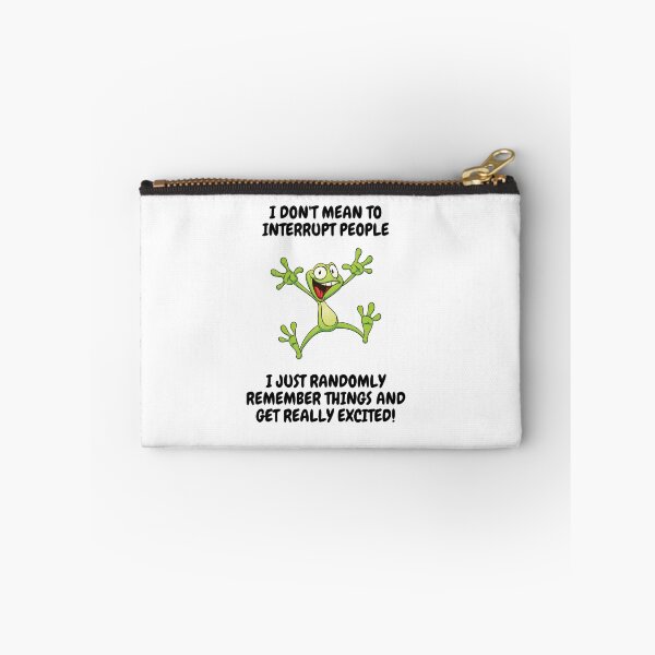 Item preview, I DON'T MEAN TO INTERRUP PEOPLE designed and sold by forgodandcountr.