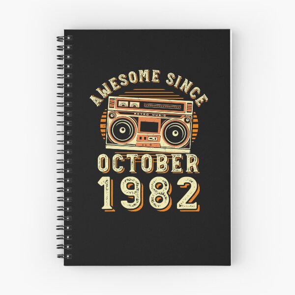 Item preview, Funny Birthday Quote, Awesome Since October 1982, Cool Birthday designed and sold by Estrytee.
