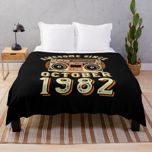 Item preview, Funny Birthday Quote, Awesome Since October 1982, Cool Birthday designed and sold by Estrytee.