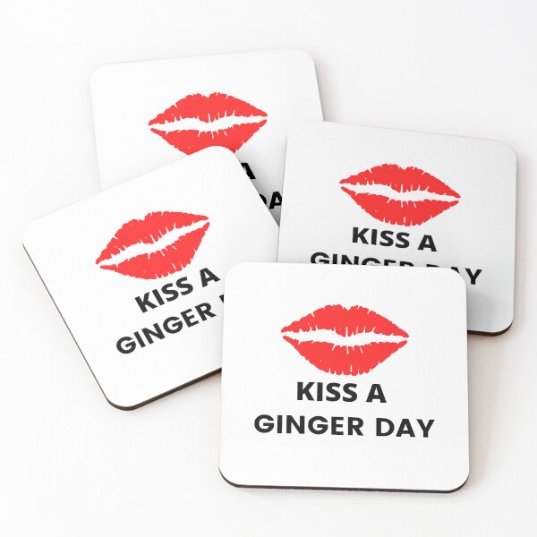 Item preview, Kiss a ginger day designed and sold by Shamartist.