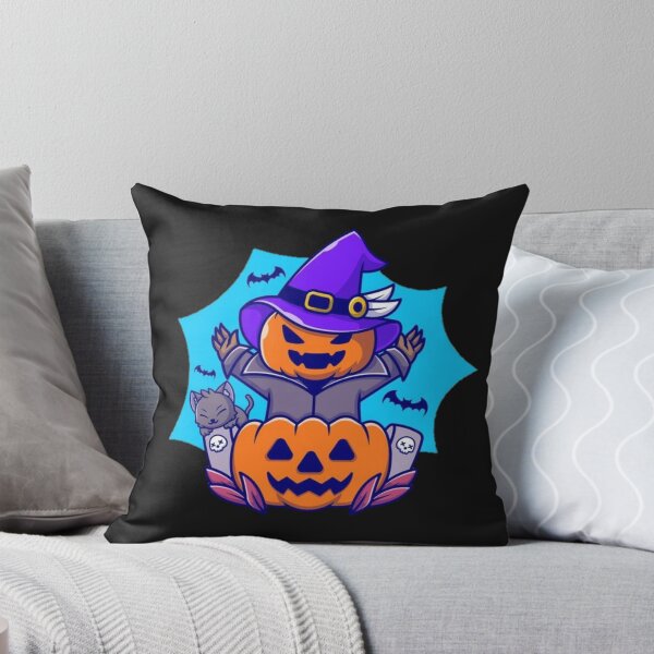 Item preview, cute evil pumpkin designed and sold by Bertoldis.
