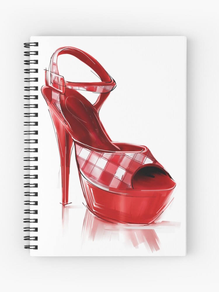 notebook mary jane shoes
