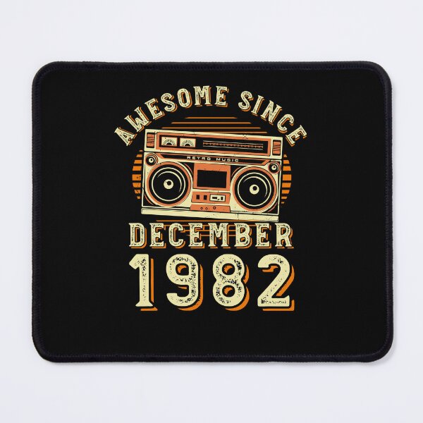 Item preview, Funny Birthday Quote, Awesome Since December 1982, Cool Birthday designed and sold by Estrytee.