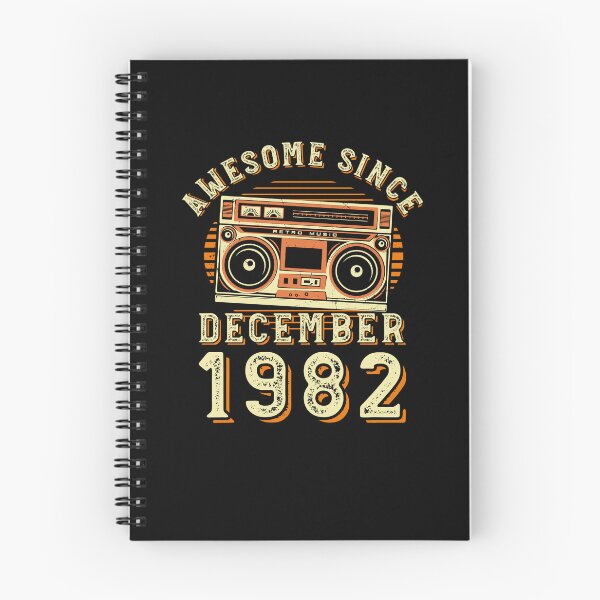 Item preview, Funny Birthday Quote, Awesome Since December 1982, Cool Birthday designed and sold by Estrytee.