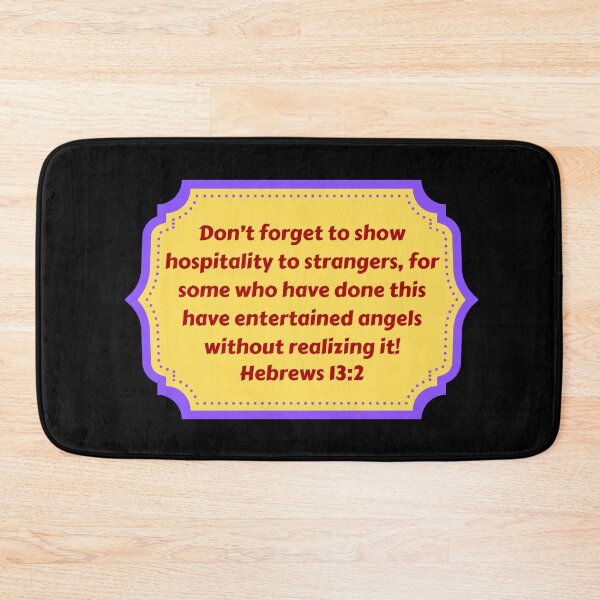 Item preview, Bible Verse Hebrews 13:2 designed and sold by Prayingwarrior.