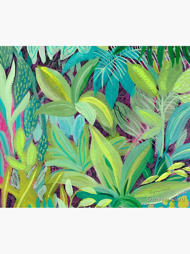 Thumbnail 3 of 3, Tapestry, Tropical Oasis designed and sold by suzanneallard.