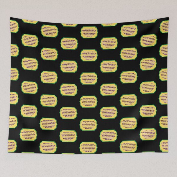 Item preview, Bible Verse Hebrews 13:2 designed and sold by Prayingwarrior.