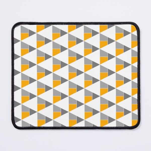 Item preview, Yellow-gray triangles designed and sold by Ninaeva.