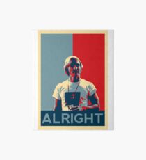 Wooderson (dazed & confused movie quote) - Alright Alright Alright Art Board