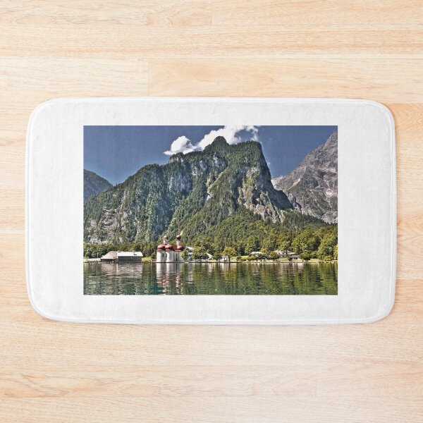 Item preview, St. Bartholomew's Church - Königssee Lake - Germany designed and sold by paolo1955.