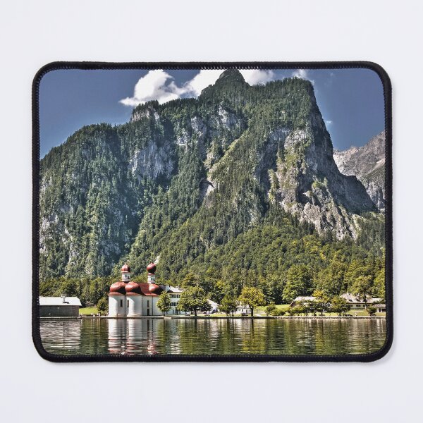 Item preview, St. Bartholomew's Church - Königssee Lake - Germany designed and sold by paolo1955.