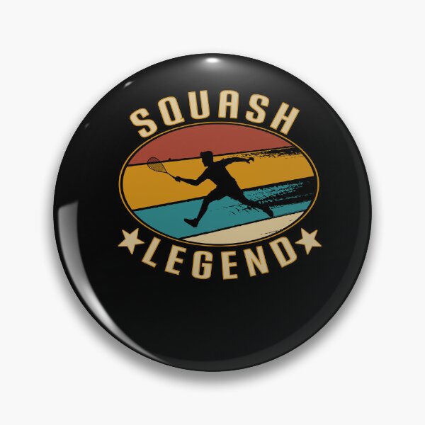 Item preview, Vintage Retro Squash Legend - Squash Player Squashing designed and sold by dJ-Design.