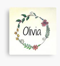 Personalised Names Metal Print