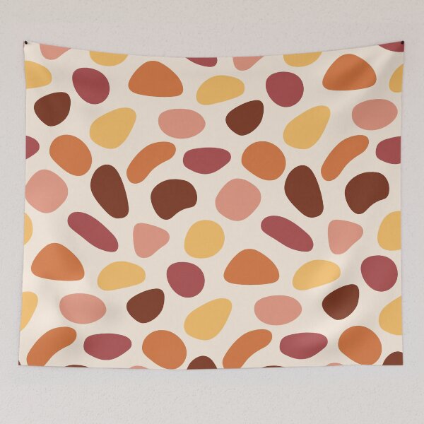 Item preview, Bohemian Abstract Pebbles designed and sold by PeachyLitchi.