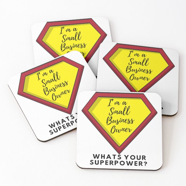 Item preview, What’s your superpower? Small Business Owner designed and sold by shyflamingo.