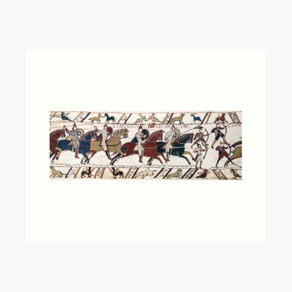 Item preview, Bayeux Tapestry: The Battle of Hastings (Norman knights and archers) designed and sold by PZAndrews.
