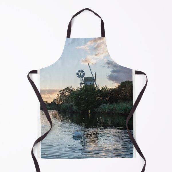 Item preview, Turf Fen windpump at dusk designed and sold by cdkphotos.