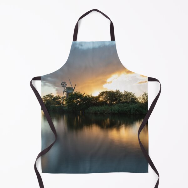 Item preview, Sunset over Norfolk Broads windmill designed and sold by cdkphotos.