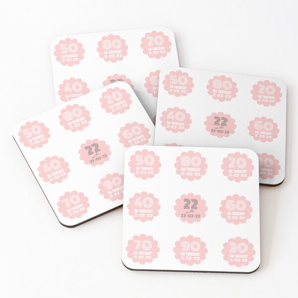 Item preview, Twosday 2-22-22 Decades 20th 30th 40th 50th 60th 70th 80th 90th Birthday Sticker Pack  designed and sold by MimsTees.