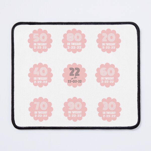 Item preview, Twosday 2-22-22 Decades 20th 30th 40th 50th 60th 70th 80th 90th Birthday Sticker Pack designed and sold by MimsTees.