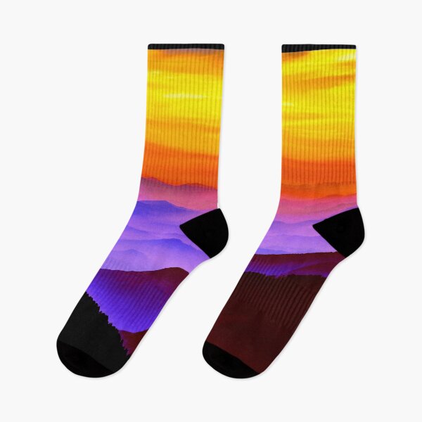 Item preview, Misty Mountains Sunset designed and sold by Susan Maxwell Schmidt.
