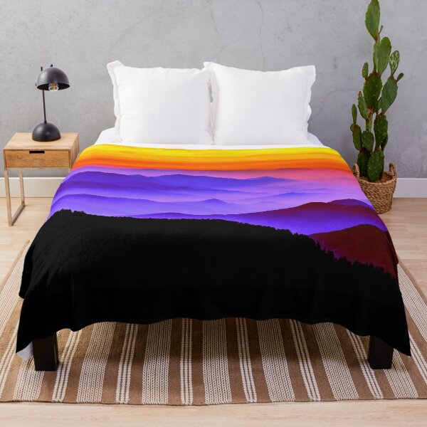 Item preview, Misty Mountains Sunset designed and sold by Susan Maxwell Schmidt.