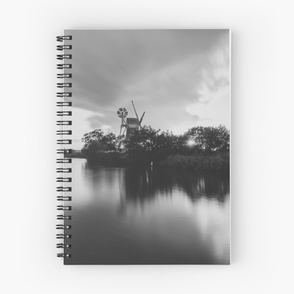 Item preview, Turf Fen windpump in monochrome designed and sold by cdkphotos.
