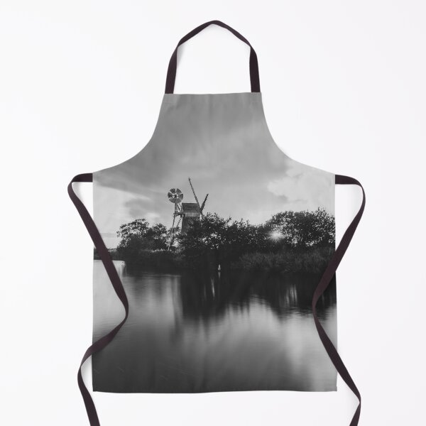 Item preview, Turf Fen windpump in monochrome designed and sold by cdkphotos.