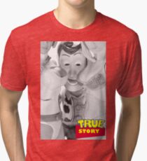 True Story - Naughty Woody Tri-blend T-Shirt