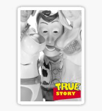 True Story - Naughty Woody Sticker