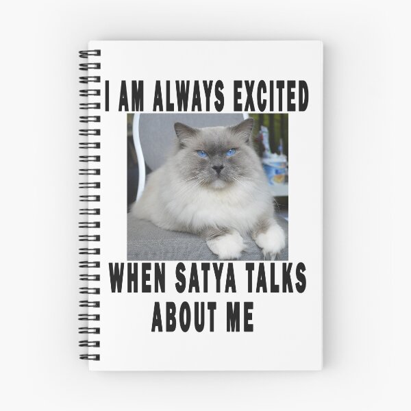 Item preview, i am always excited when satya talks about me designed and sold by GOLDFAMILYSHOP.