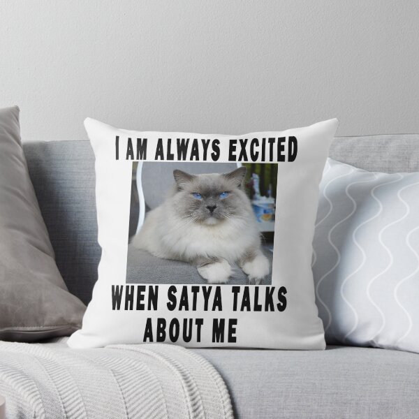 Item preview, i am always excited when satya talks about me designed and sold by GOLDFAMILYSHOP.